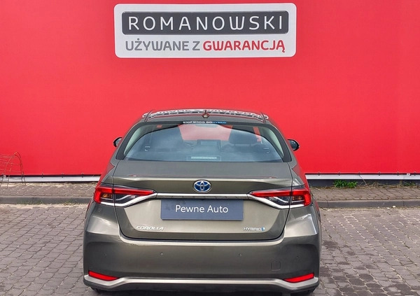 Toyota Corolla cena 100780 przebieg: 44511, rok produkcji 2022 z Myszyniec małe 326